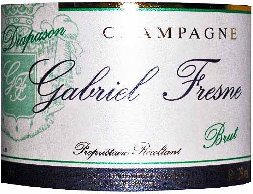 Champagne Gabriel Fresne "Diapason" brut tradition