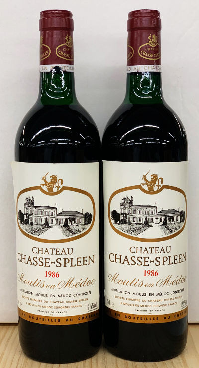 Chateau Chasse Spleen 1986 (Füllstand)