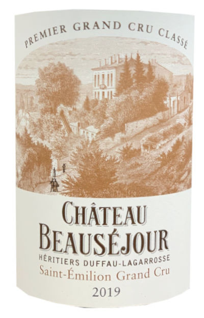 Chateau Beauséjour Heritiers Duffau-Lagarrosse 2019