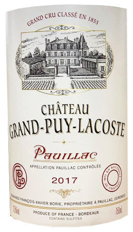 Chateau Grand Puy Lacoste 2017