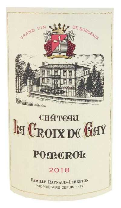 Chateau La Croix de Gay 2018 (0,375l)