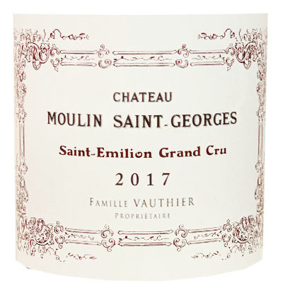 Chateau Moulin St. Georges 2017