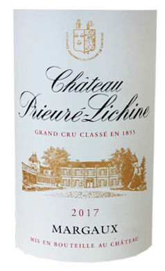 Chateau Prieuré Lichine 2017 (0,375l)