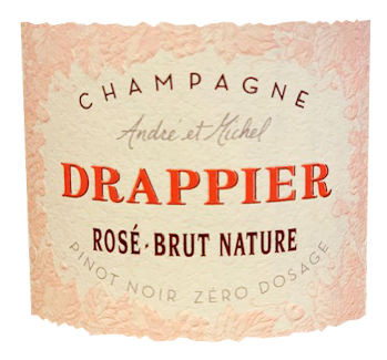 Champagne Drappier Brut Nature rosé