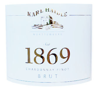 Haidle Chardonnay Pinot brut 1869