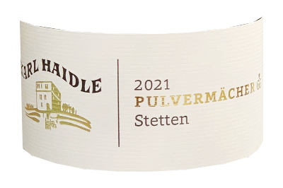 Haidle Pulvermächer Stetten Riesling 2021