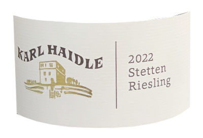 Haidle Stetten Riesling trocken 2022