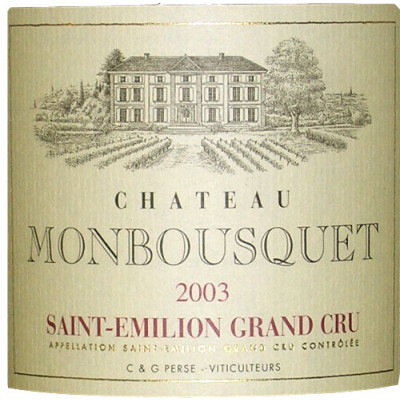 Chateau Monbousquet 2003