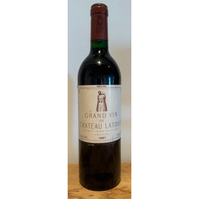 Chateau Latour 1987 (Etikett)