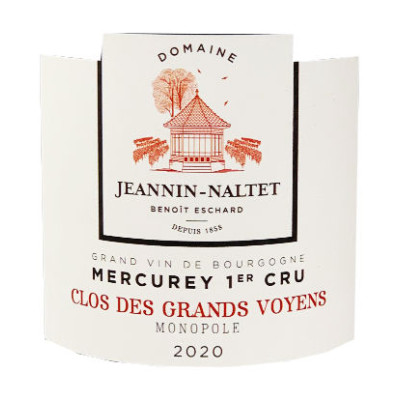 Domaine Naltet Mercurey 1er Cru "Clos de Grands Voyens" 2012