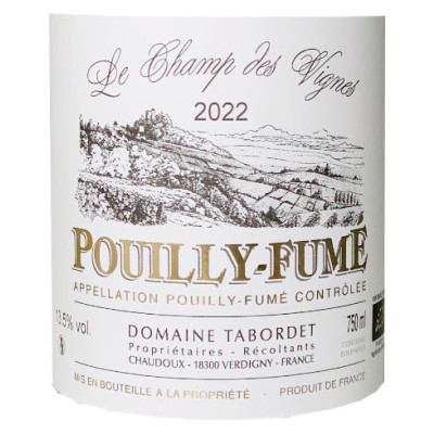 Pouilly Fumé Domaine Tabordet 2014