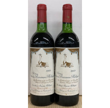Chateau Mouton-Rothschild 1982 Etikett