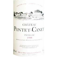 Chateau Pontet Canet 1998