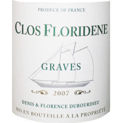 Clos Floridène weiß 2007