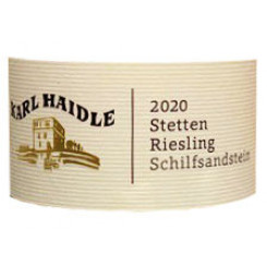 Haidle Stettener Riesling Schilfsandstein 2014