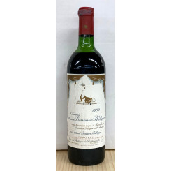 Chateau Mouton-Rothschild 1982 Etikett