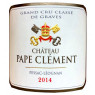 Chateau Pape Clement 2014 rot