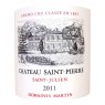 Chateau Saint Pierre 2011- Etikett