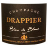 Champagne Drappier Blanc de Blancs - Etikett