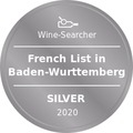 Award Winesearcher-French List in Baden-Wurttemberg-Silver-2020